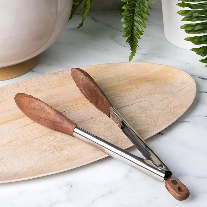 Why Wooden Tongs Are the Best Tool for Non-Stick Cookware