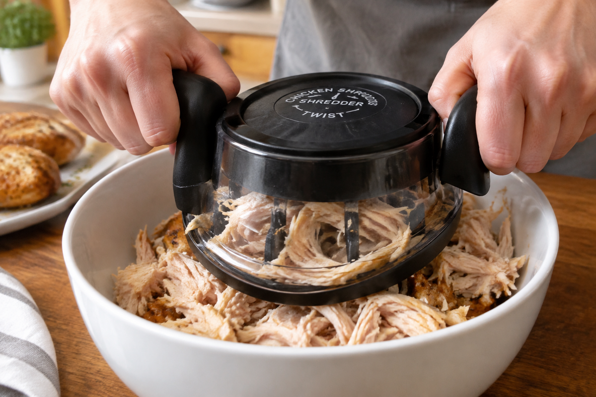 Ditch the Two-Fork Struggle: Why a Twist Meat Shredder Cuts Your Meal Prep Time in Half