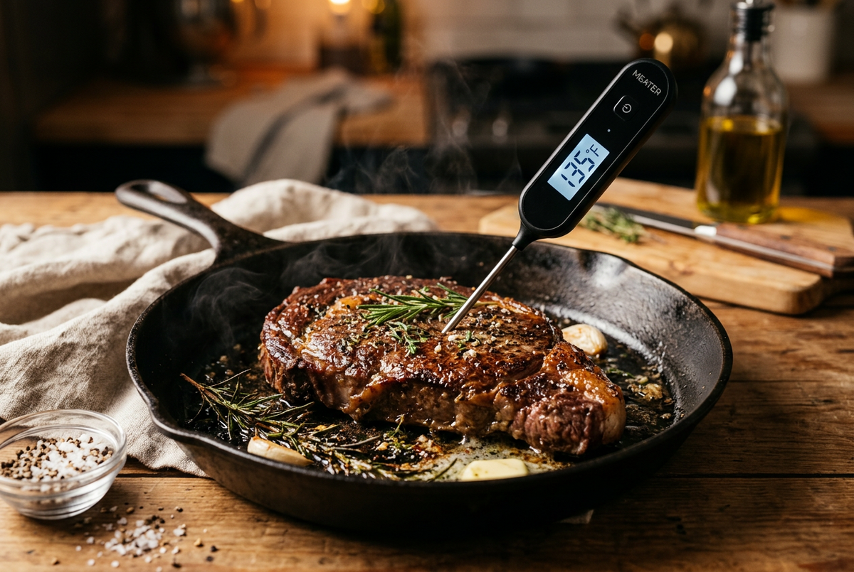 Juicy Steak, No Stress: The Digital Meat Thermometer You Need