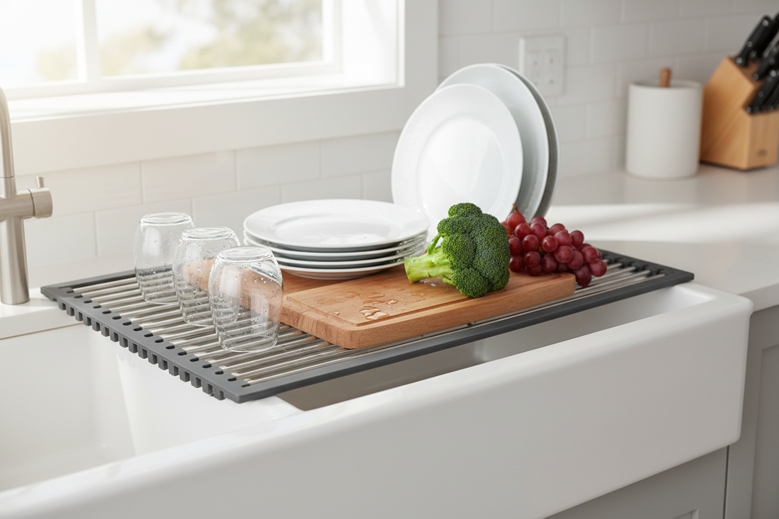 Roll It Out, Roll It Away: The Minimalist Guide to a Clutter-Free Kitchen Sink