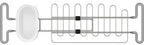 Kohler K-5473-0 Multi-Purpose Over-The-Sink Drying Rack, Caddy with Kitchen Towel Bar Holder, Soaking Cup. Expandable 14.6" to 17.6", White