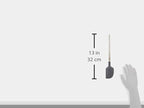All-Clad Specialty Silicone Kitchen Gadgets Spatula Kitchen Tools, Kitchen Hacks Silver, Stainless Steel and Black