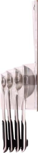 OXO Good Grips 4 Piece Stainless Steel Measuring Spoons with Magnetic Snaps, (Pack of 2)