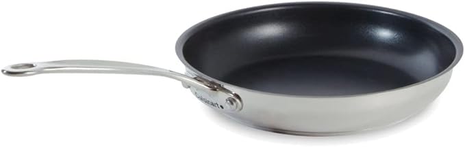 Cuisinart 722-24NS Chef's Classic Nonstick Stainless 10-Inch Open Skillet