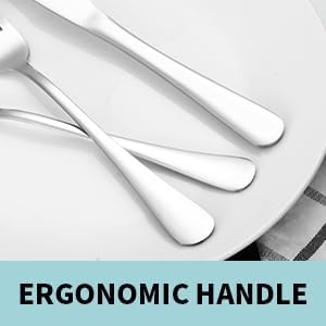 65PCS Silverware Set for 10 with Flatware Drawer Organizer, Stainless Steel Cutlery Set with Steak Knives, Include Spoons and Forks Set & Serving Utensils, Dishwasher Safe, Silver