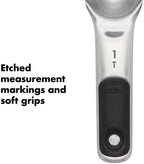 OXO Good Grips 4 Piece Stainless Steel Measuring Spoons with Magnetic Snaps