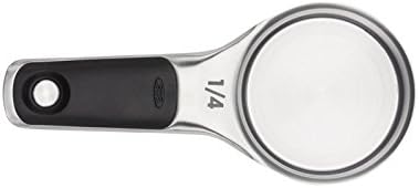 OXO Good Grips Stainless Steel Measuring Cups and Spoons 8-Piece Set,4 Cups and 4 Spoons,(Pack of 2)