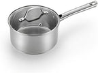 T-fal Performa Stainless Steel Cookware Set 12 Piece Induction Oven Broiler Safe 500F Pots and Pans, Dishwasher Safe Silver