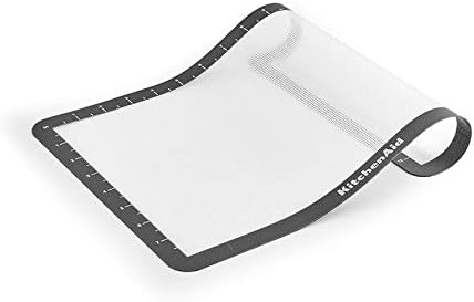 KitchenAid Silicone Medium Baking Mat, 9x14-Inch, Gray