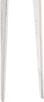 Mercer Culinary 18-8 Stainless Steel Precision Plus Chef Plating Tong, Straight,9-3/8 Inch
