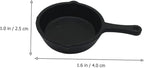 Zerodeko 40 Pcs Pan Pendant Mini House Adornment Dollhouse Cooking Pot Simulation Frying Pan Model Miniature Stovetop Cookware Kitchen Accessories Household Casserole Child Plastic Mini Pot
