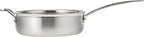 Cuisinart MCP33-24HN MultiClad Pro Stainless 3-1/2-Quart Saute with Helper and Cover Skillet, 3.5-Quart, Sauté Pan w/Helper & Cover
