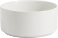 Havniva Ceramic 6.1inch Non-Slip Dog Food and Water Bowl for Small & Medium Breed Dogs,Pet Bowl for Replacement, Protects Cervical Spine (White)