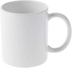 Cricut Beveled Blank, Ceramic-Coated, Dishwasher & Microwave Safe Mug to Decorate, Mug Press & Infusible Ink Compatible,12 Oz Sublimation, Ideal for Crafts and Printing, 2 Count, White