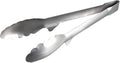 Shimomura Planning Tongs, Total Length 9.4 inches (23.8 cm), Made in Japan, Dishwasher Safe, Floating Tip, Easy to Clean, Fry Cooking, Tabletop Tongs, Stainless Steel, Tsubamesanjo 36292