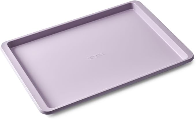 KitchenAid 13 x 18-In Nonstick Swiss Engineered Aluminized Steel Baking Sheet, Dishwasher Safe, Wildflower