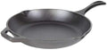 Lodge Chef Collection 10" Pre-Seasoned Cast Iron Skillet - Kitchen Essential for Frying & Searing