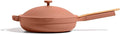 Our Place Large Always Pan | 12.5" Ceramic Pan with Modular Lid & Beechwood Spatula | Patented 10-in-1 Nonstick, Non-Toxic Cookware Made Without PFAS | Induction & Oven-Safe up to 450°F | Spice