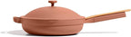 Our Place Large Always Pan | 12.5" Ceramic Pan with Modular Lid & Beechwood Spatula | Patented 10-in-1 Nonstick, Non-Toxic Cookware Made Without PFAS | Induction & Oven-Safe up to 450°F | Spice