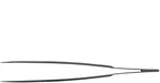 Mercer Culinary 18-8 Stainless Steel Precision Plus Chef Plating Tong, Fine Point, 6-1/8 Inch, Matte Black