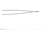 Mercer Culinary 18-8 Stainless Steel Precision Plus Chef Plating Tong, Straight, 9-3/8, Matte Black