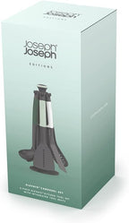 Joseph Joseph Elevate - Kitchen tools & gadgets Carousel 6-Piece Utensil Set with rotating stand, Ergonomic silicone handles, non stick head- Sage Green