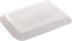 Nordic Ware Natural Aluminum Commercial Cake Pan with Lid,Rectangle Pan with Lid Silver,9 x 13,(Pack of 4)