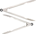 KitchenAid Universal Utility and Serving Stainless Steel Kitchen Tongs, Set of 2