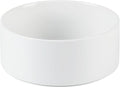 Havniva Non-Slip 8.2inch Ceramic Dog Food and Water Bowl for Large Breed Dogs, Pet Bowl for Replacement (Single Bowl, White)