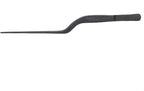 Mercer Culinary 18-8 Stainless Steel Precision Plus Chef Plating Tong, Offset, 6-1/2 Inch Tip, Matte Black