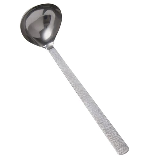 American Metalcraft SVHL Ladle, Hammered, Vintage Stainless Steel, 13-Inches