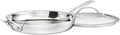 Cuisinart PureClad™ PureClad™ Triple-Ply 12" Stainless Steel Skillet with Helper Handle and Cover. PCT22-30HC