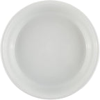 Bone Dry Pet Bowl Collection Ceramic Set, Medium, Marble, 2 Count White