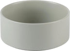 Havniva Ceramic 6.1inch Non-Slip Dog Food and Water Bowl for Small & Medium Breed Dogs,Pet Bowl for Replacement, Protects Cervical Spine (Grey)