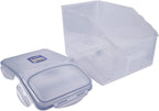 Lock & Lock Bulk Storage Bins Food Storage Container with Wheels (50.72-Cup)