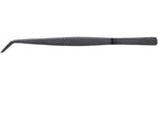 Mercer Culinary 18-8 Stainless Steel Precision Plus Chef Plating Tong, Fine Point, 6-1/8 Inch, Matte Black
