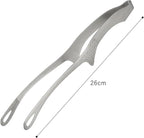Shimomura 42497 Smart Kitchen Tongs, Large with Floating Tips, No Dirt, Made in Japan, Easy to Grab, Outdoor, Dishwasher Safe, Yakiniku, Fried Food, Total Length 10.2 inches (26 cm), Nippon Chopsticks