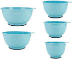 KitchenAid KE178OSAQA Classic Mixing Bowls, Set of 5,Aqua Sky 2
