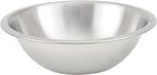 Winco Heavy-Duty Mixing Bowl, 3/4-Quart, Dishwasher Safe, Stainless Steel