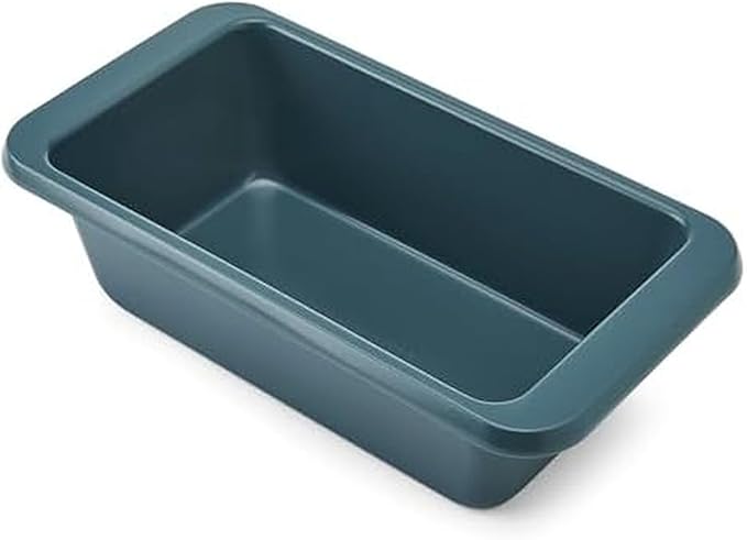 KitchenAid Nonstick Swiss Engineered Aluminized Steel Loaf Pan, Dishwasher Safe, 9 x 5 Inch, Agave