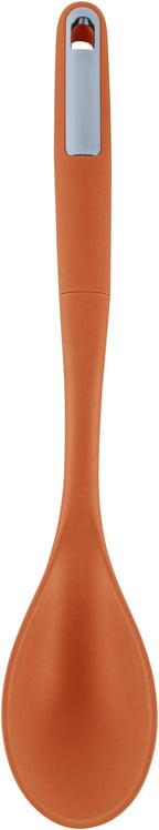 Restaurantware Silicone Utensil Set Pack of 1 Non-Slip Handle 6-Piece Kitchen Tool Set, Heat-Resistant Dishwasher-Friendly Cooking Accessories, Durable Orange Cooking Utensils