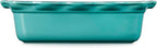 Le Creuset Stoneware Heritage Fluted Loaf Pan, 9", Riviera