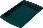 Chicago Metallic Everyday Nonstick Small Baking Sheet, Emerald Green, Durable Carbon Steel for Perfect Baking