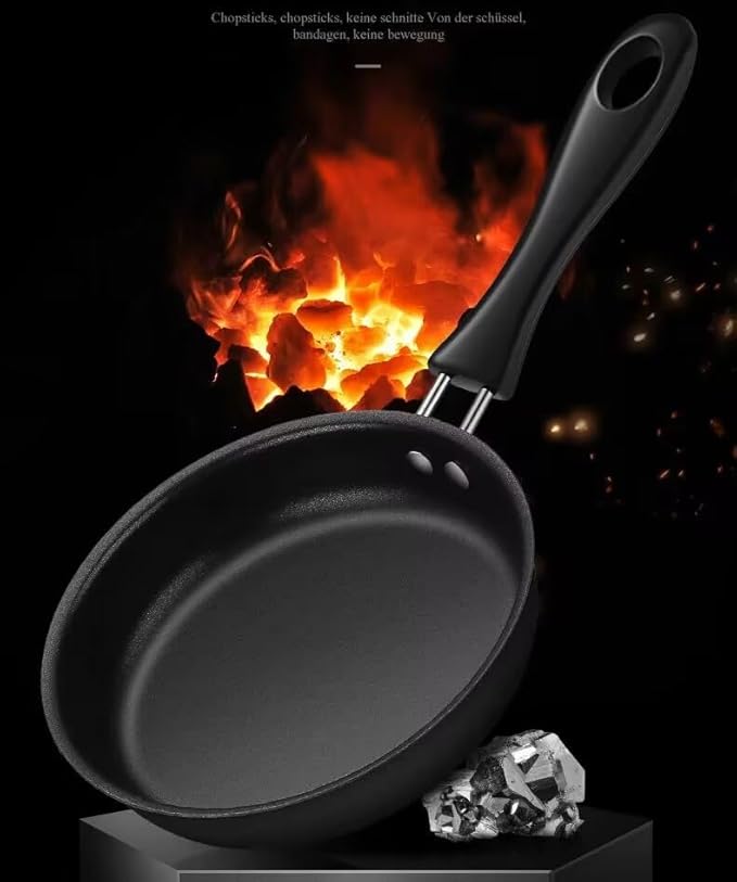 Mini Nonstick Egg Frying Pan, 4.72 Inch Round Skillet, Dishwasher Safe