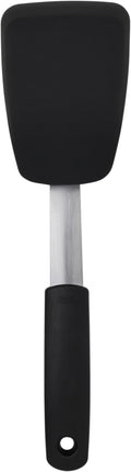 OXO Good Grips Small Silicone Flexible Turner Black