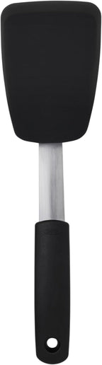 OXO Good Grips Small Silicone Flexible Turner Black