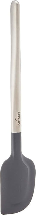 All-Clad Specialty Silicone Kitchen Gadgets Spatula Kitchen Tools, Kitchen Hacks Silver, Stainless Steel and Black