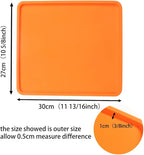 2 pcs Swiss Roll Cake Mat Pad Baking Tool Pastry Tools Silicone Nonstick Baking Rug Mat Silicone Mould