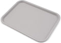 Carlisle FoodService Products Cafe Plastic Fast Food Tray, 14" x 18", Gray