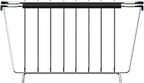 NiuYichee Stainless Steel Dish Drying Rack(15"L x 8.3"W x 4.2"D), Expandable Fruit & Vegetable Drain Rack over Sink, Dish Drainer Rack in Sink, with Stainless Steel Utensil Holder & 16" Silicone Mat